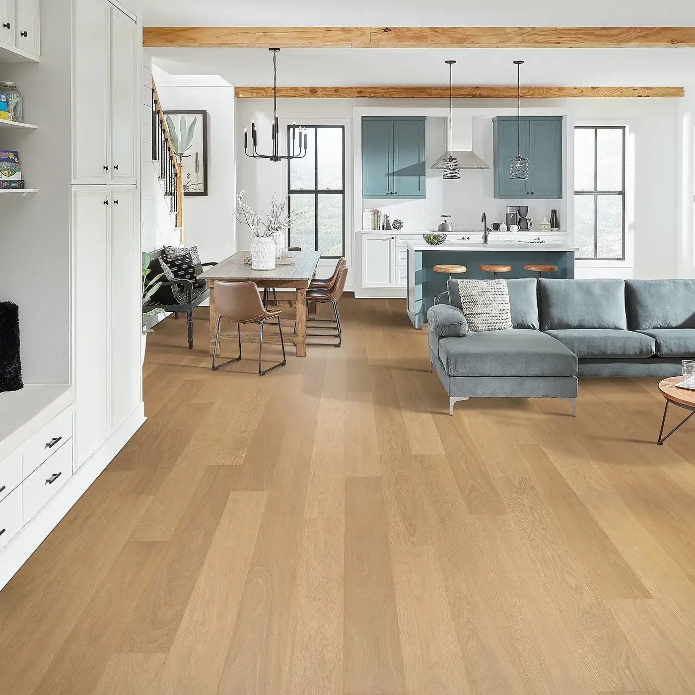 Living room laminate flooring | Alfieri Floor Experts.